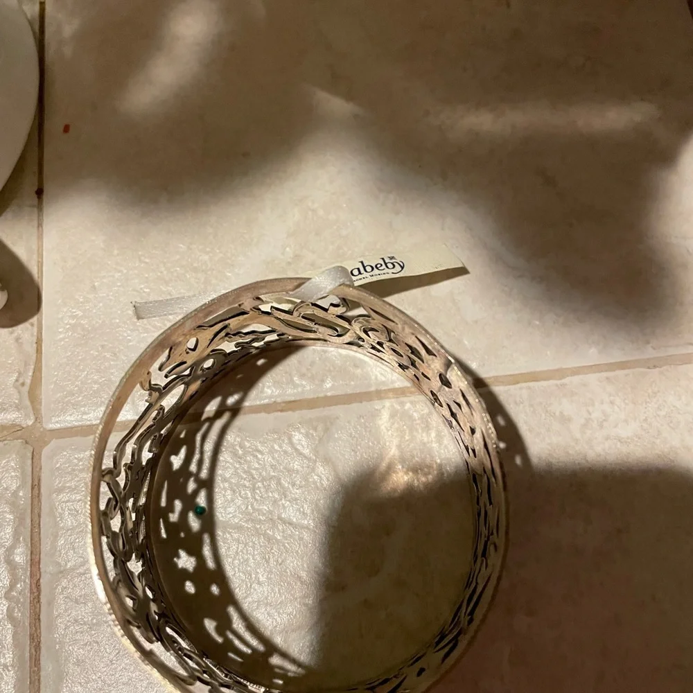 Arabic Sterling bracelet - Picture 4 of 4
